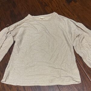 Hayden Girls Shimmering Cream Blouse